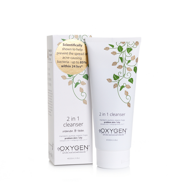 Oxygen 2in1 cleanser