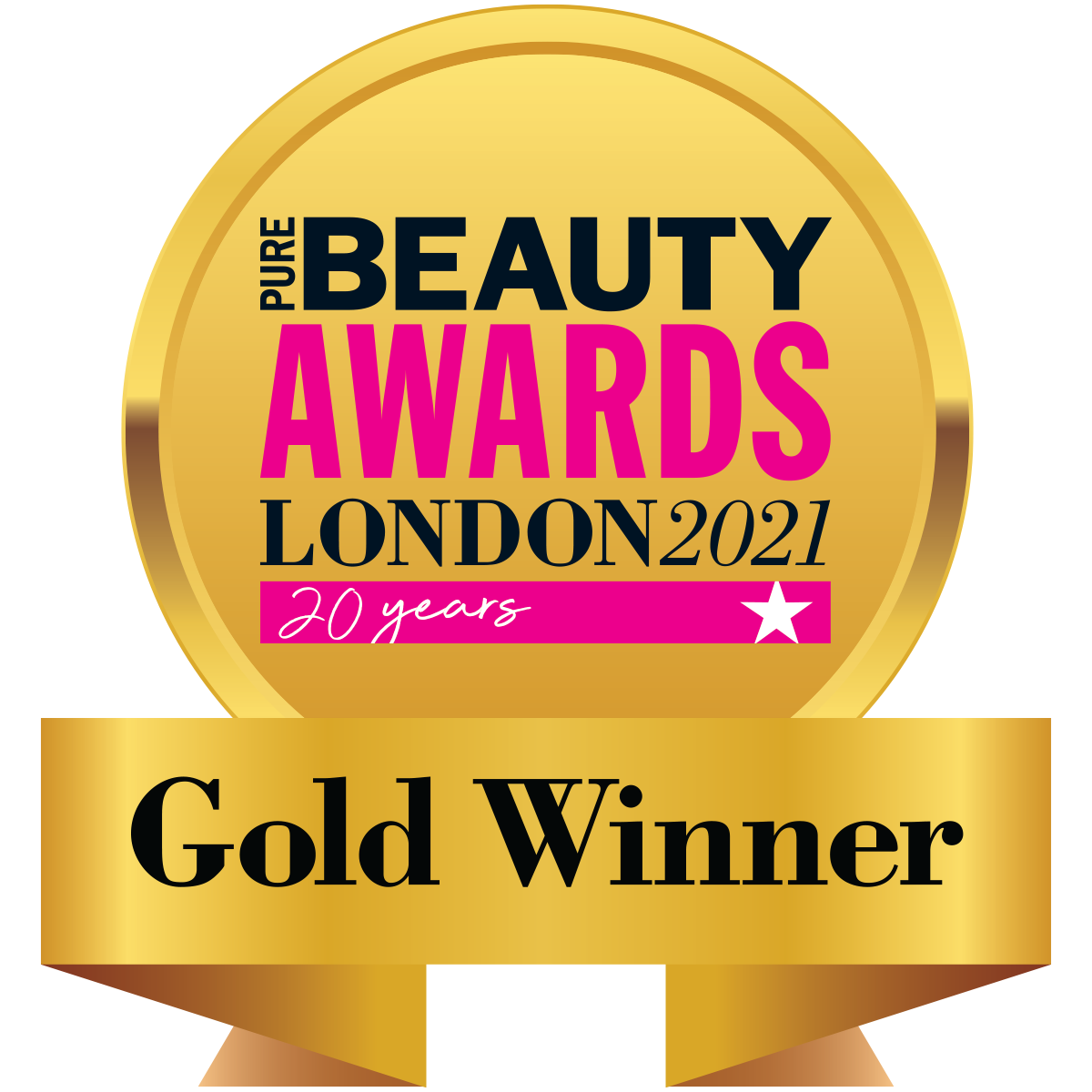 Pure Beauty Awards Gold 2021